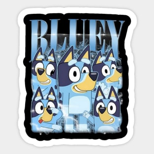 Bluey funny dance Sticker